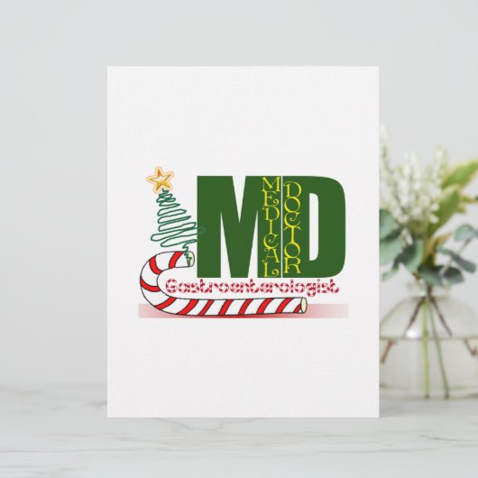 GI GASTROENTEROLOGIST MERRY CHRISTMAS (Standing Front)