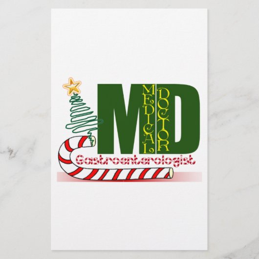 GI GASTROENTEROLOGIST MERRY CHRISTMAS (Front)