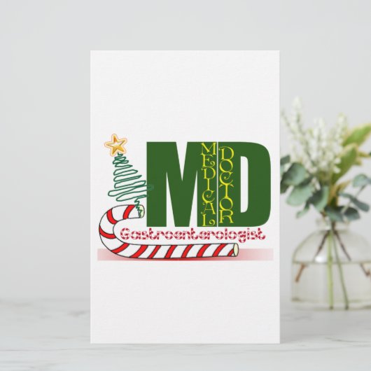 GI GASTROENTEROLOGIST MERRY CHRISTMAS (Standing Front)