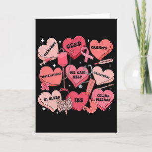 Gi Nurse Valentine Hearts Candy Gastroenterology E Card
