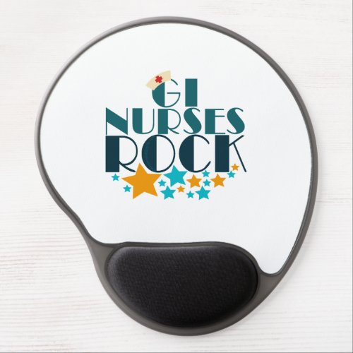 GI Nurses Rock Gel Mouse Pad