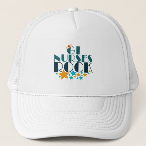 GI Nurses Rock Trucker Hat