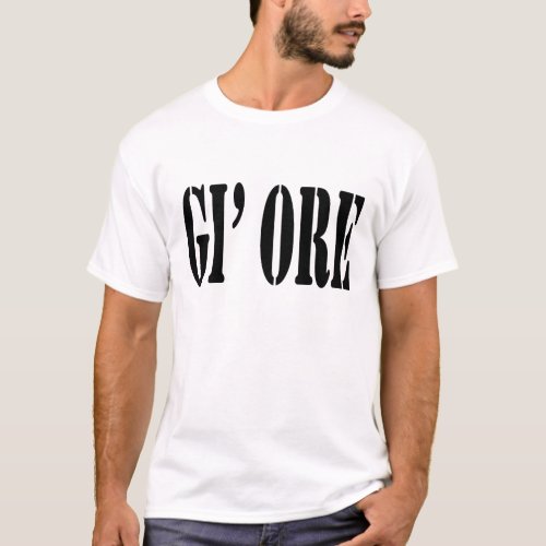 Gi ore Broad Yorkshire and Sheffield Dialect  T_Shirt