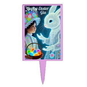 GIA ~ LUMINESCENT CAKE PICK ~ Vintage picture ~