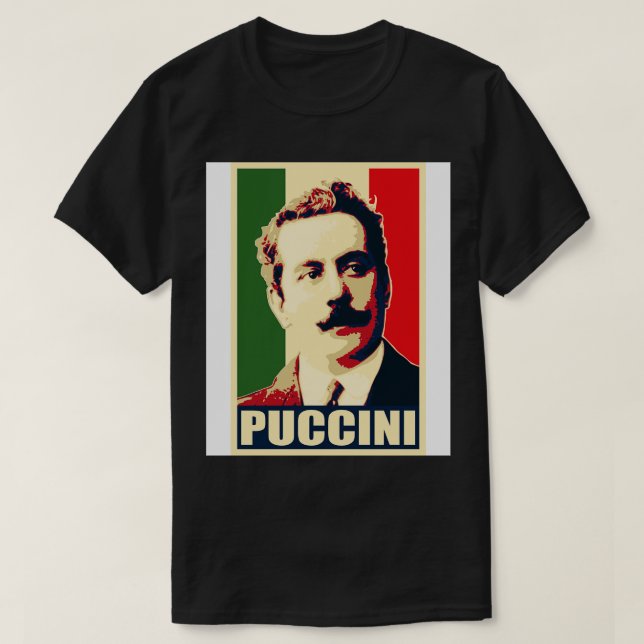 Giacomo Puccini 1 T-Shirt (Design Front)