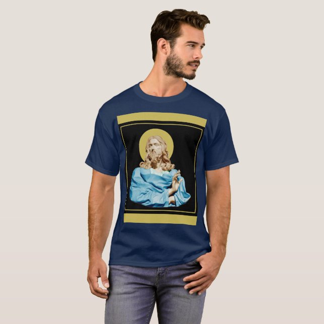 Gian Lorenzo Bernini Bust of Christ 1679  T-Shirt (Front Full)