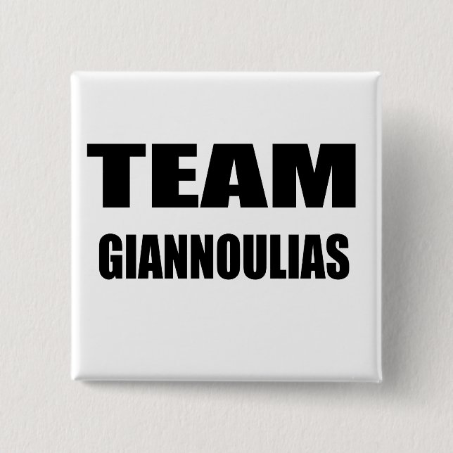 GIANNOULIAS 2010 PINBACK BUTTON (Front)