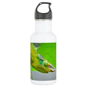 Giant 3 Horned Chameleon Water Bottle
