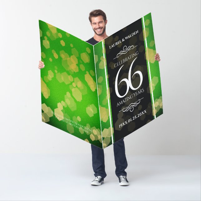 Giant 66th Titanite Wedding Anniversary Card (In Situ)