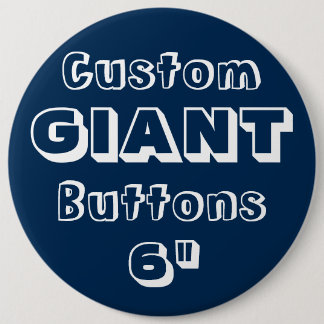 Giant 6" Button Pin Badge NAVY