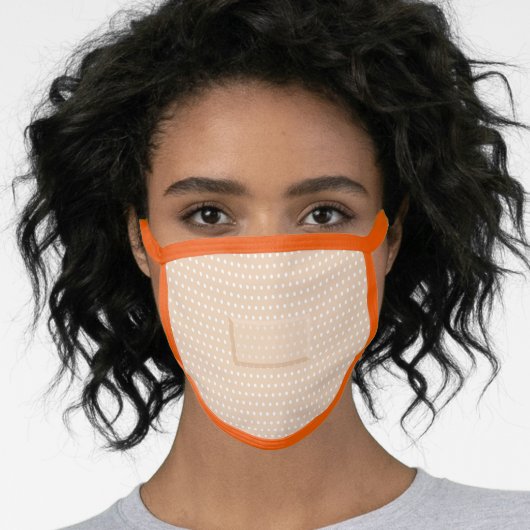 Giant Adhesive Bandage Novelty Face Mask (Worn Her)