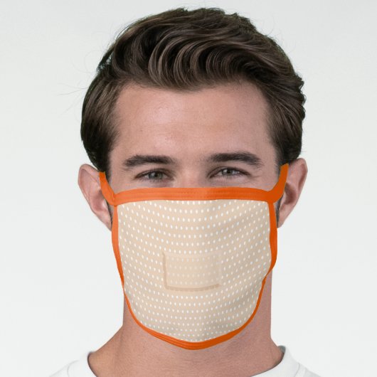 Giant Adhesive Bandage Novelty Face Mask (Worn Him)