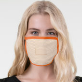 Giant Adhesive Bandage Novelty Face Mask (Worn Her)