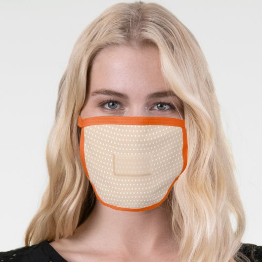 Giant Adhesive Bandage Novelty Face Mask (Worn Her)