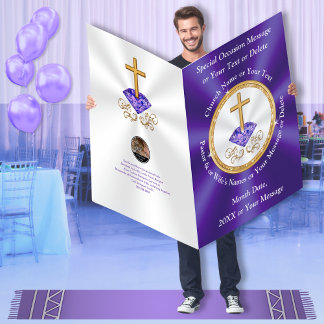 GIANT Appreciation Cards for Pastors, ANY Occasion