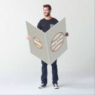 Giant Baseball Birthday Card