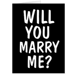 GIANT BIG MARRIAGE PROPOSAL GREETING CARD