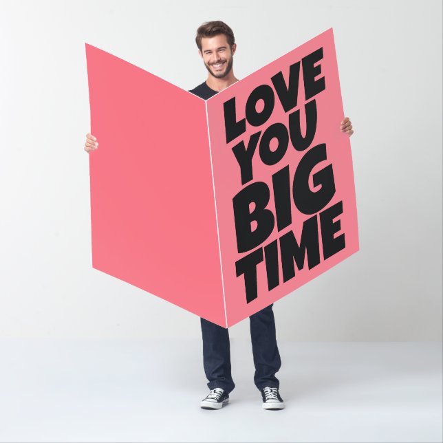 GIANT BIGGEST OVERSIZED BIRTHDAY CUSTOM CARD (In Situ)