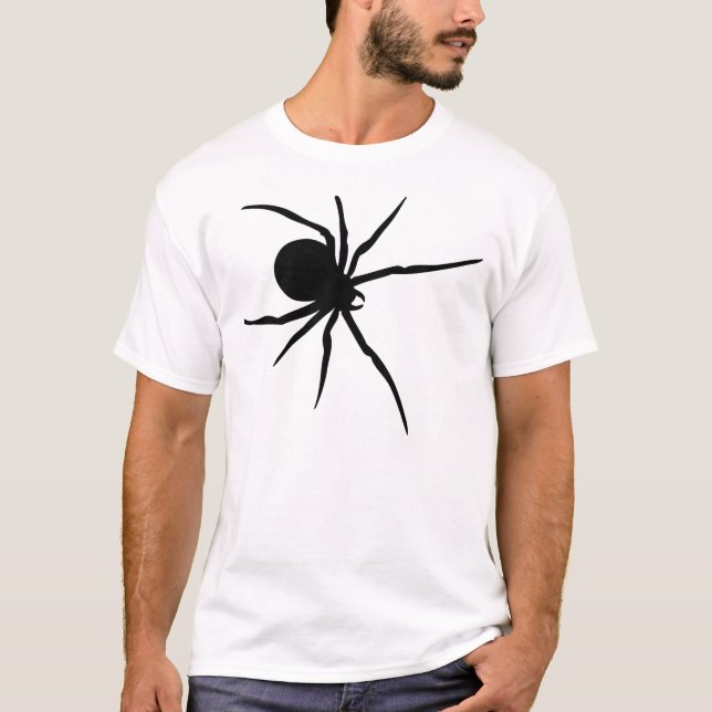 Giant Black Spider T-Shirt (Front)
