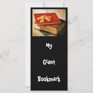 GIANT BOOKMARK: ART: BOOKS: LEAF