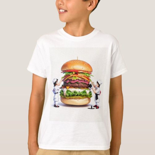 Giant burger T_Shirt