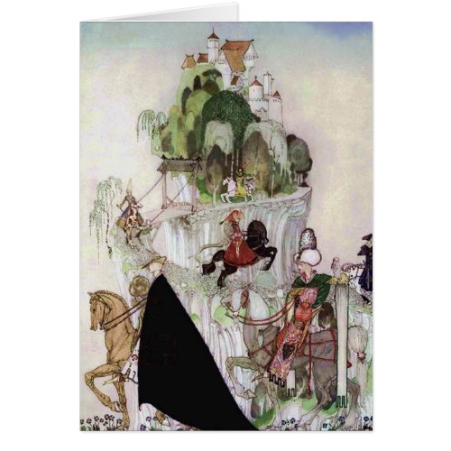 Giant Castle on a Hill Fine Art by Nielsen Card