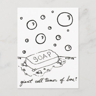 Giant Cell Tumor postcard