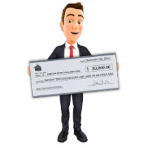 Giant Charity Event Blank Check