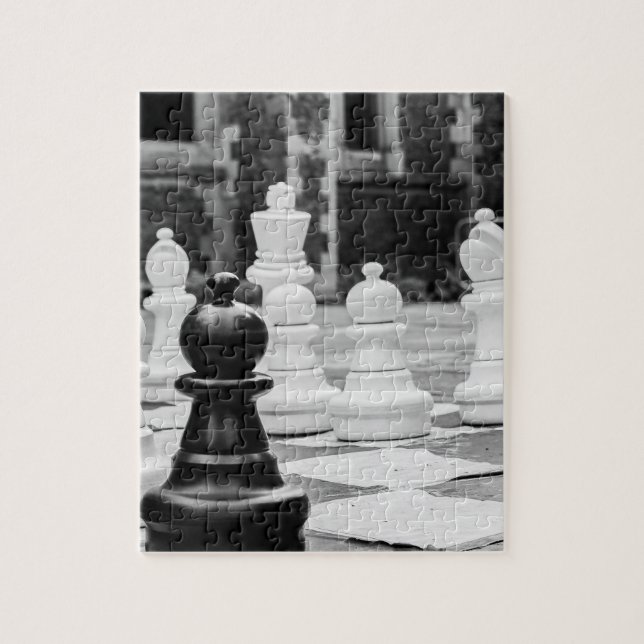 Giant Chessboard Jigsaw Puzzle (Vertical)