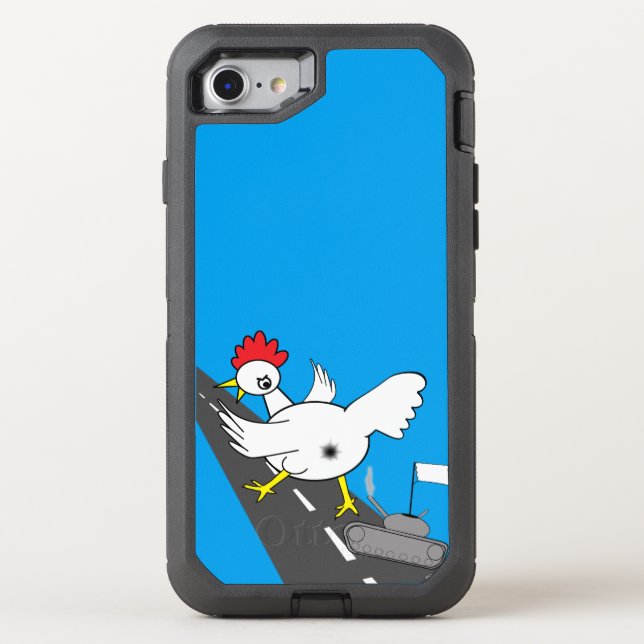 Giant Chicken! Otterbox iPhone Case (Back)