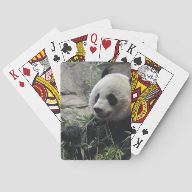 Giant Chinese Panda Bear Poker Cards (Back)