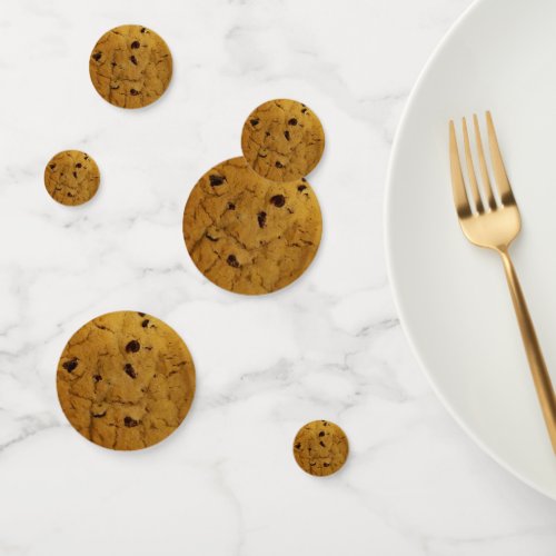 Giant Chocolate Chip Cookie Confetti