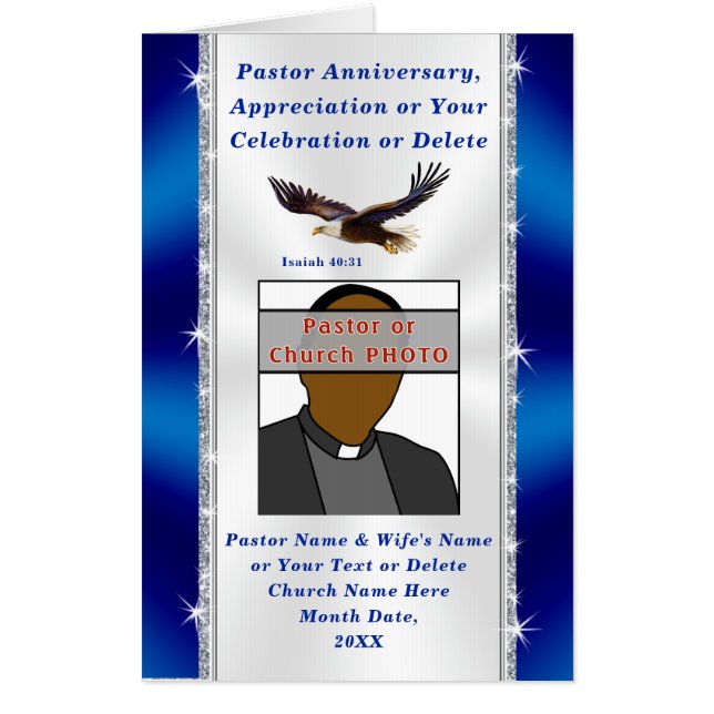 GIANT CHRISTIAN Cards with PHOTO and SCRIPTURE (Front)