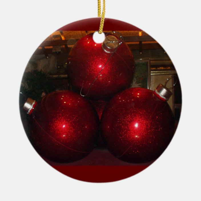 Giant Christmas Ornaments | Zazzle.com