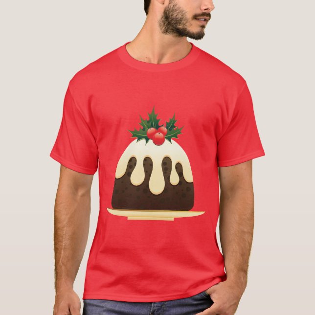 Giant Christmas Pudding T-Shirt (Front)