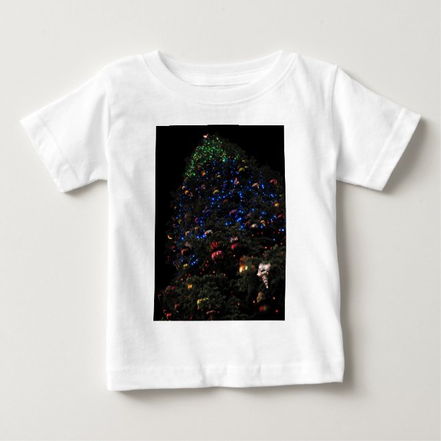 Giant Christmas Tree II Baby T-Shirt (Front)