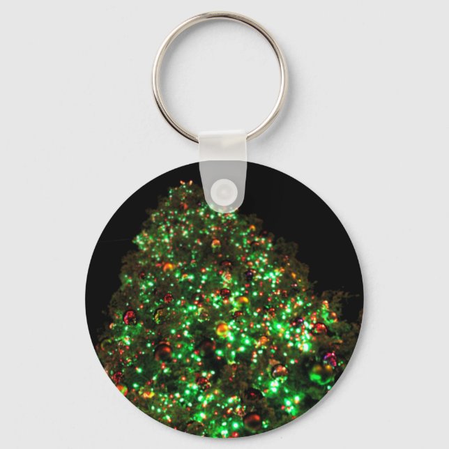 Giant Christmas Tree III Keychain (Front)