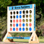 Giant connect four yard game