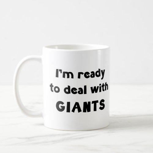 giant deal with coffee mug