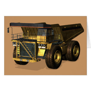 Giant Dump Truck Cards
