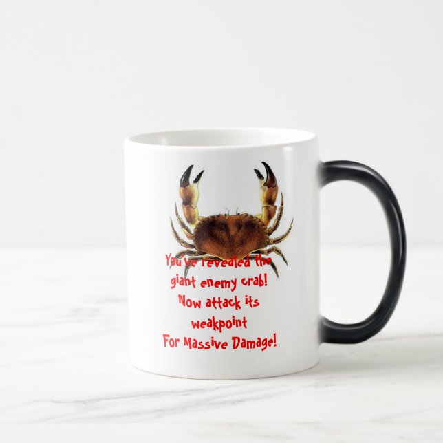 Giant Enemy Crab Morphing Mug (Right)