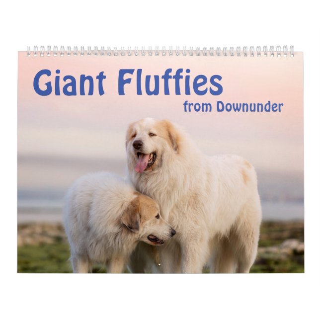 Giant Fluffies Calendar (Cover)