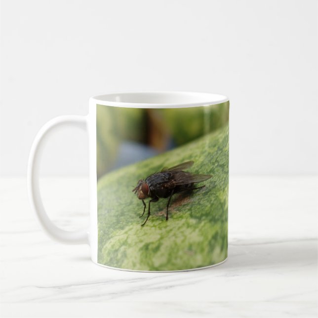 GIANT Fly Coffee Mug (Left)