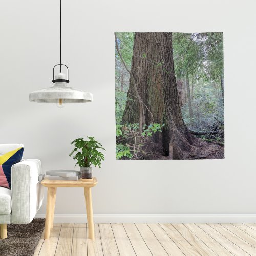 Giant Forest Conifer Tree Tapestry