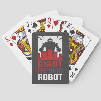 Giant Freakin Robot Playing Cards