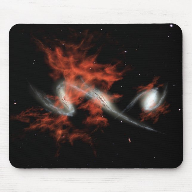 Giant galactic blobs mouse pad (Front)
