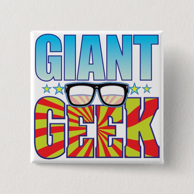 Giant Geek v4 Button (Front)