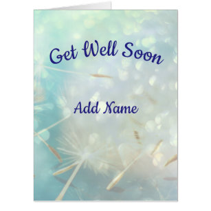 Giant Get Well Cards - Well Wishes Cards | Zazzle