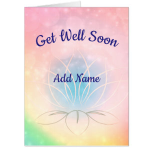 Giant Get Well Soon Card