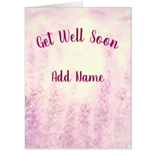 Giant Get Well Soon Card